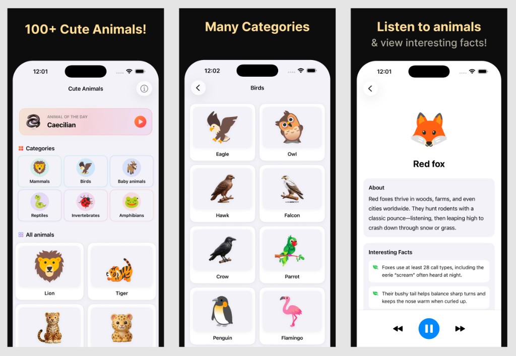 Cute Animals: Sounds, Facts & More!