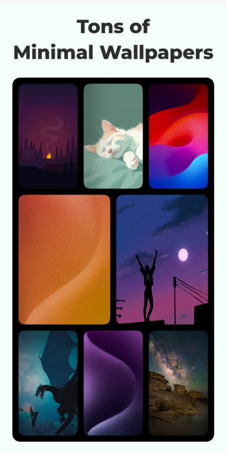 Minimal: Detox Home Screen Screenshot 3